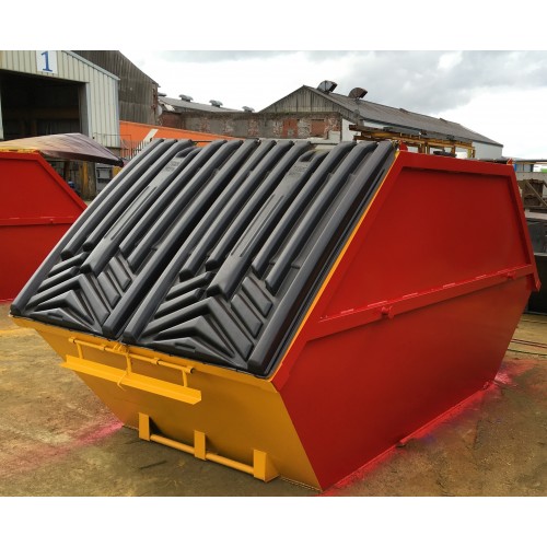 ENCLOSED 12CYD SKIPS